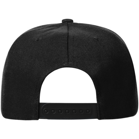 Бейсболки Snapback с прямым козырьком, черная